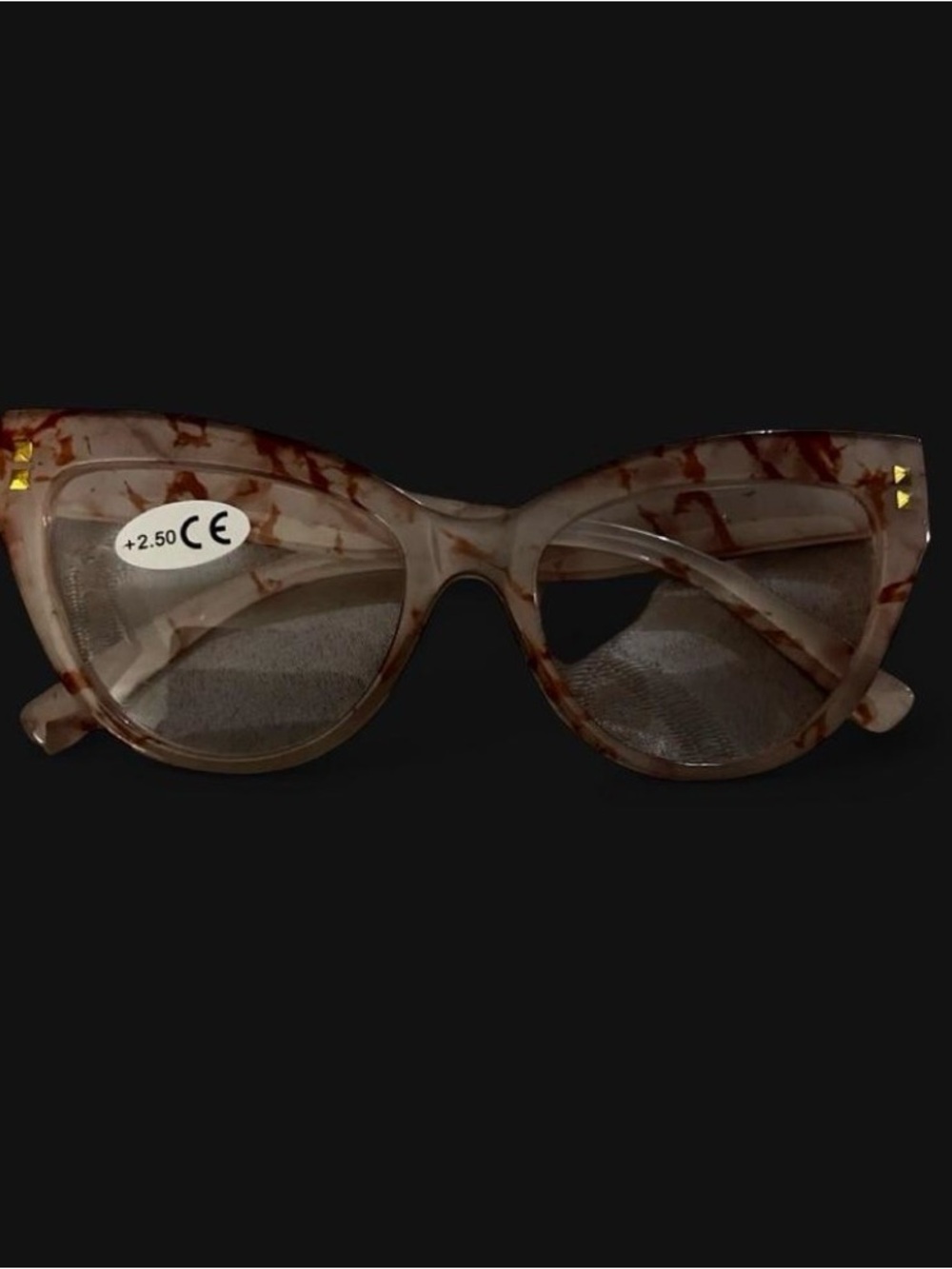 Cat-Eye Reading Glasses in Tortoiseshell - +2.50